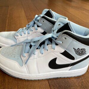 Jordan 1 Mid SE Ice Blue Men's Size 7.5